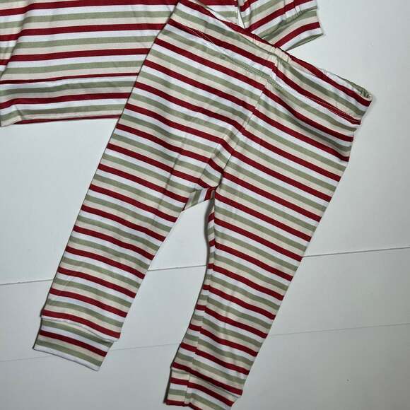 NWT Audrey & Bear Baby Striped Pajama Set Size 6-9M - Picture 3 of 4